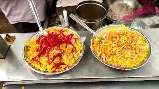 Breakfast With Poha || Only RS. 20/- Per dish || Ahmedabad Street Food.