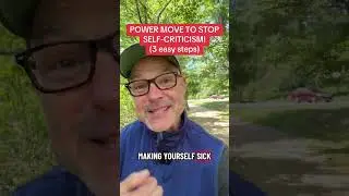 POWER MOVE TO STOP SELF-CRITICISM! (3 easy steps) #Manifestation #LawOfAttraction #Magic