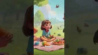 The Picnic Adventure 2 | Fun and Educational Cartoon for Kids #shorts