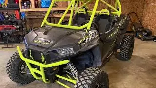 RZR XP 1000 Roll Cage and Bumpers build
