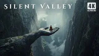 Silent Valley - Calming Ethereal Ambient Music - Healing Meditation Ambience (4K)