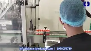 Automatic Lotion Filling Line - Lotion Filling Machine - Automatic Lotion Filler - Bhavani Engg
