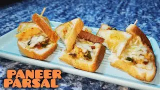 Bread Paneer Parcel |ब्रेड पनीर पार्सल | #Cheesy #checken #ramzan | Ramazan series Day 9