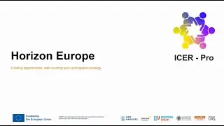 Yellow Module - Session 4. Horizon Europe: Funding opportunities