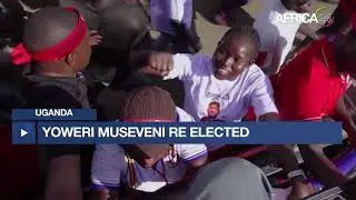 Uganda :  Yoweri Museveni  re-elected President for a 7th term