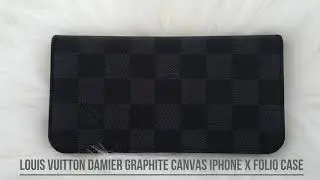 Lous Viutton Iphone X Folio Case - Luxepolis