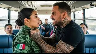 Acosan a Subteniente en bus; &iexcl;tiemblan cuando la General de dos estrellas aparece!