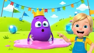 Fall Guys Wobbly Bean Se Cay&oacute; de la Pista | Canciones Infantiles y Rimas para Ni&ntilde;os