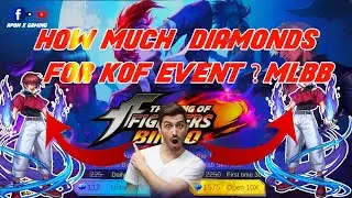 KOF EVENT 2022 MLBB|1X FREE GUARANTEED KOF SKINS FROM THE KOF EVENT | How Much Diamonds For KOF Skin