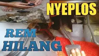 Rem gk fungsi...proses pergantian master rem atas/Sanyco 600