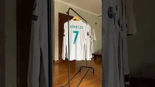 All Ronaldo Real Madrid Jersey! #realmadrid #footballshorts #shorts  #ronaldo #madridista