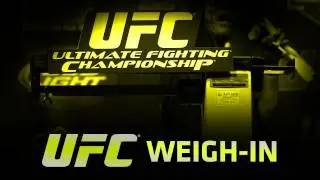 UFC on FUEL TV Sanchez vs Ellenberger Weigh-in