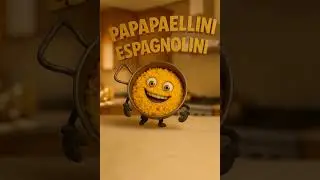 Papapaellini beat 🍚🎤 #FoodRap #shorts #brainrot #spanishbrainrot  #memetok #spanishmemes #weirdcore