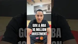 From Court to Community | &pound;10M NBA & UK Government Partnership to Grow Basketball #shorts