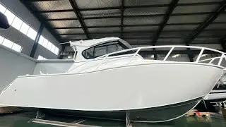 25ft aluminum cabin fishing boat luxury australia fishing boats for sale made by gospel boat .