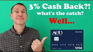 3% Cash Back - AOD Credit Union Visa Signature Credit Card Review