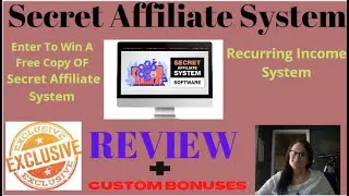 Secret Affiliate System Review 🤩🤪(Enter To Win A Free Copy Of  Secret Affiliate System)🤪🤩