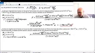 2  Ley de Gravitación Universal  Ejercicios básicos