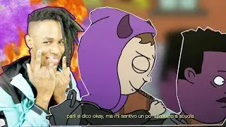 Tha Supreme - “scuol4” (Official Video) FULL REACTION (Italian Rap)