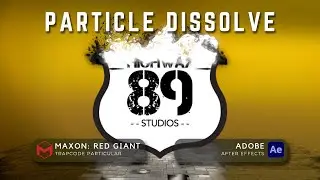 After Effects: Particle Logo Dissolve Using Red Giant Trapcode Particular