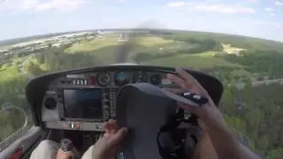 Finn DA40 Approach and Landing
