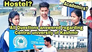 Must watch Before You Take Admission In Central University Of Kashmir