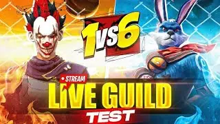 GUILD TEST🔴 | FREE FIRE | SN GAMING | ROAD TO 3K