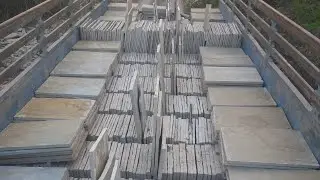 waterproofing stone delivery to Mumbai #waterproofing #shahabadstone Rough stone