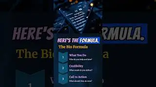 &ldquo;Instagram Bio That Sells The Proven Formula