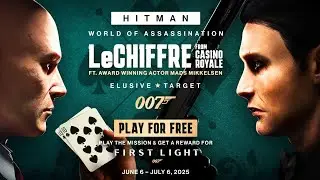 Hitman 3 Worlds of Assassins (New DLC) - Casino Royale Mission (Kill Mads Mikkelsen aka Le Chiffre)