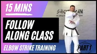 Shotokan Karate Follow Along Class Part 1 Quick 15 Minute 6 Technique Combination Shotokan Karate