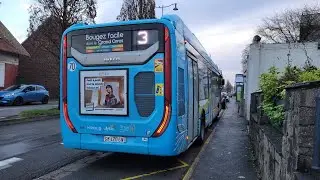 [ARTIS] Iveco Urbanway 12 GNV BHNS N°365 Ligne L3 : Arras Gare -) Schweitzer