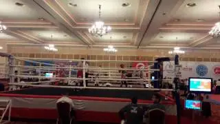 İskender Arpacı(RED CORNER) - International Open Cup 63.5kg LowKick M&uuml;sabakası
