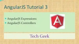AngularJS Tutorial 3 | Controllers