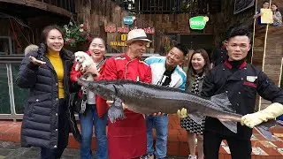 Hướng dẫn chế biến C&aacute; Tầm c&ugrave;ng Hưng Baba #hungbaba