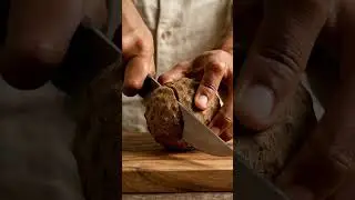 Real Monk Fruit Cutting | Natural Crack & Inside Reveal
