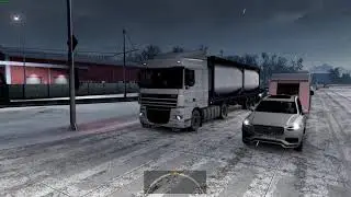 Carrying 16T Cargo from Craiova in Heavy Snow | Euro Truck Simulator 2