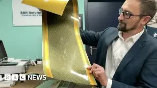Farewell radiators? Testing out electric infrared wallpaper &ndash; BBC News