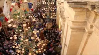Time Lapse - Rabat Malta - Feast of St. Joseph 2016 - Exit Procession