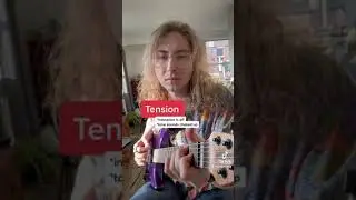 Tension can ruin your guitar playing #guitar