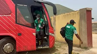 CALM ARRIVAL OF ASANTE KOTOKO, HUBERT GYAU, ALBERT AMOAH, MO CAMRA, AHEAD OF THE YOUNG APOSTLE GAME