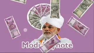 Modi ki note (modi keynote) app: trick on ₹2000 note