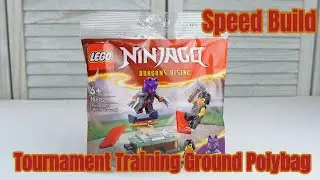 Lego Ninjago Tournament Training Ground Polybag Speed Build