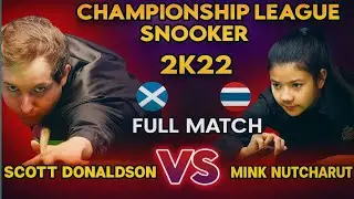 MINK Takes on Scott Donaldson in DEBUT Championship League Snooker Match?