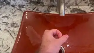 Rainovo Bathroom Faucet Brushed Nickel, Single Hole Bathroom Sink Faucet Stainless Steel, Modern