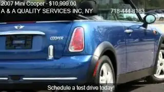 2007 Mini Cooper Convertible - for sale in BROOKLYN, NY 1120