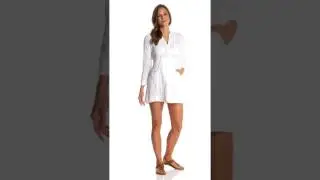 J.Valdi Sculpted Terry Hooded Cover Up | SwimOutlet.com