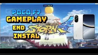 Naruto Shippuden Ultimate Ninja Storm 4 Install Android  | Gamehub | Divice Poco f7 #narutoshippuden