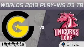 CG vs UOL Tiebreaker Highlights Worlds 2019 Play in Clutch Gaming vs Unicorns of Love by Onivia