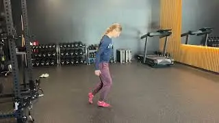 Heel Elevated Shrimp Squat